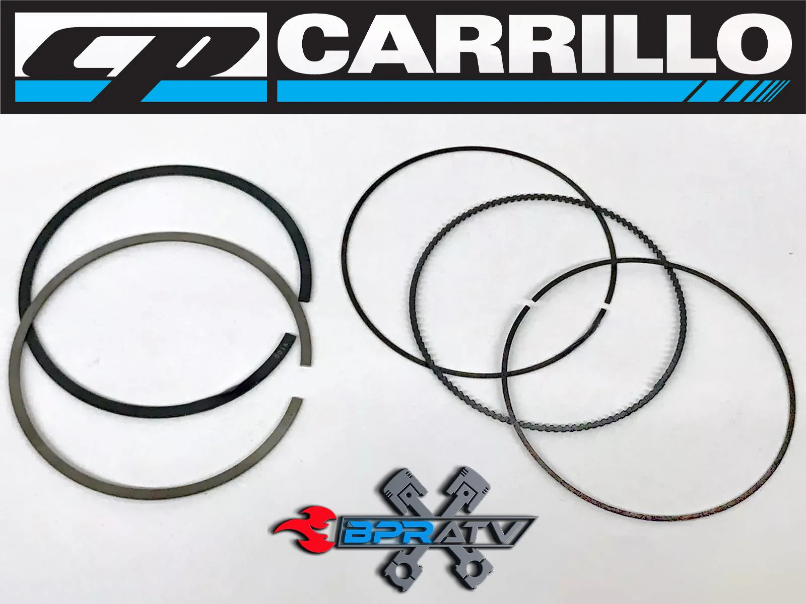 Yamaha Raptor 700 105.5mm 734 780 Big Bore CP 12.5:1 Piston Cometic Gaskets Kit - Image 17