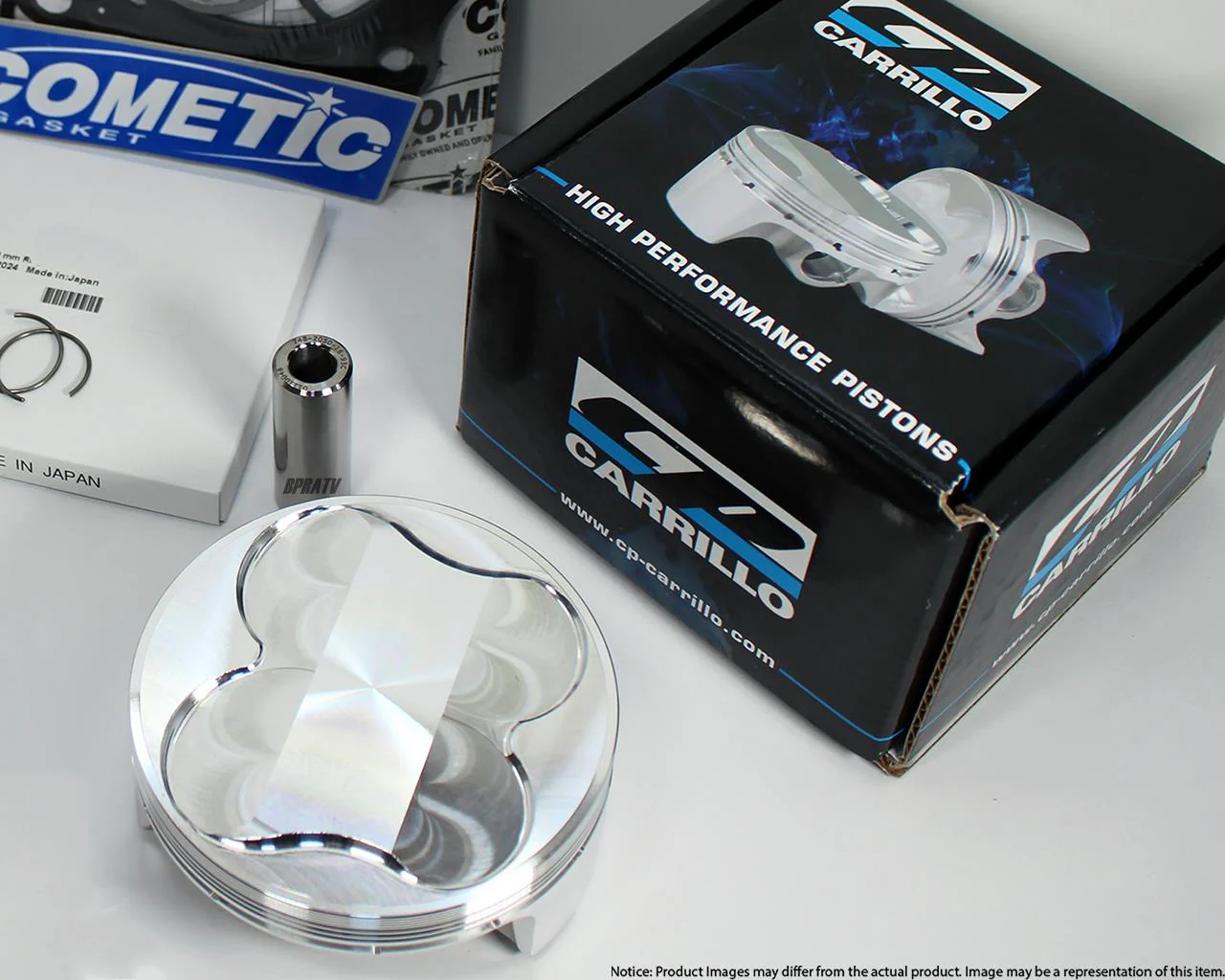 Yamaha Raptor 700 105.5mm 734 780 Big Bore CP 12.5:1 Piston Cometic Gaskets Kit - Image 18