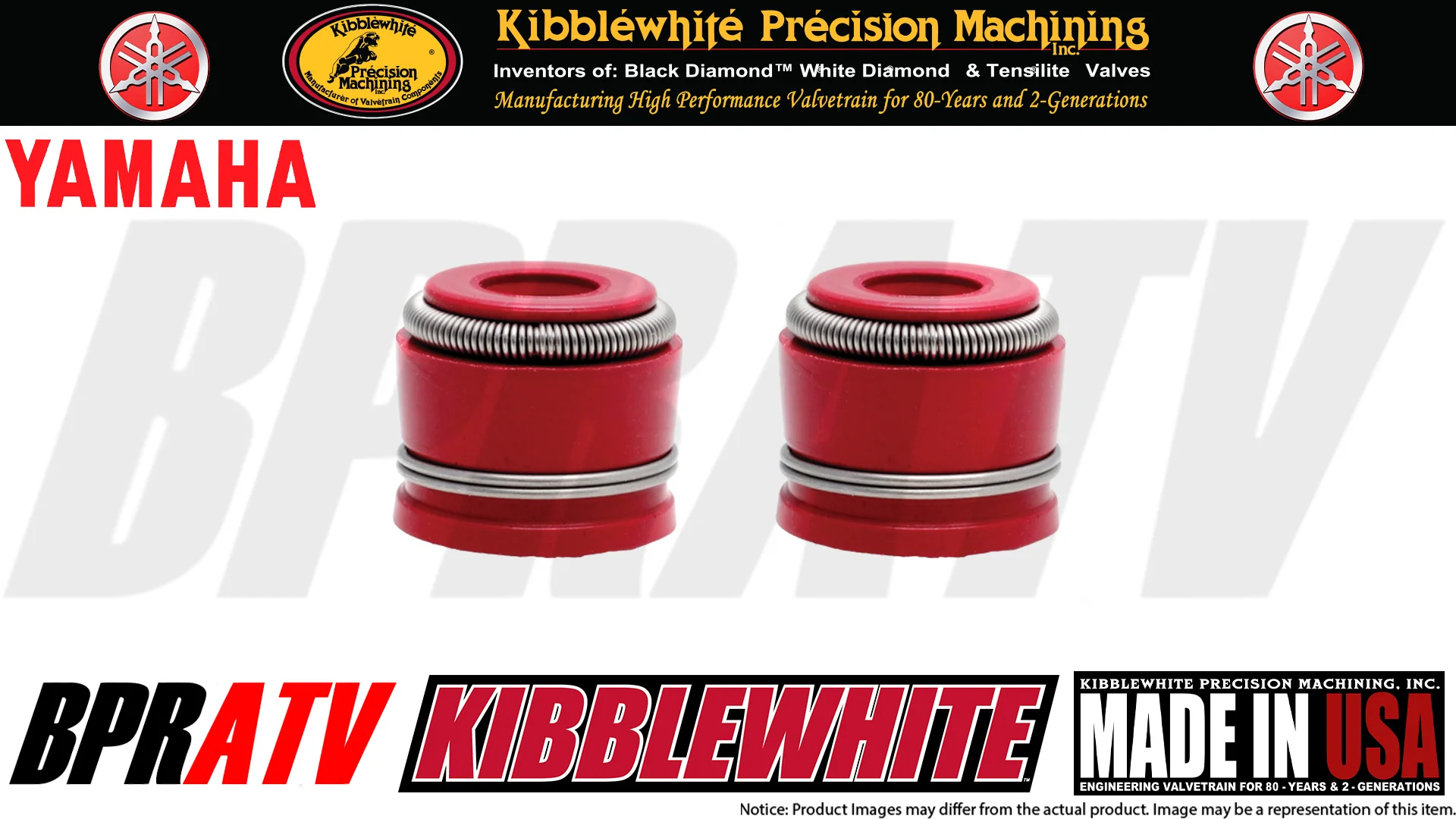 Yamaha Raptor 700 +1mm Kibblewhite Intake & Exhaust Valves Seals Top End Gaskets - Image 16