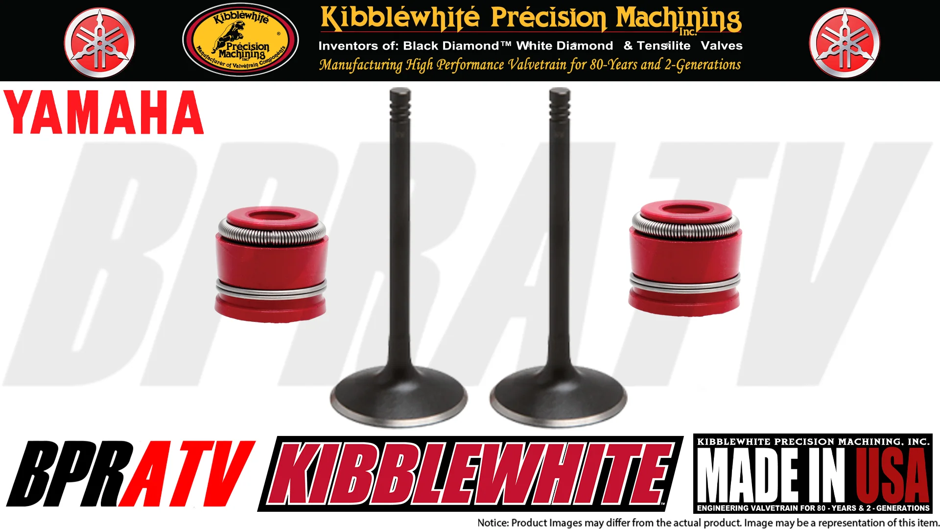 Yamaha Raptor 700 +1mm Kibblewhite Intake & Exhaust Valves Seals Top End Gaskets - Image 5