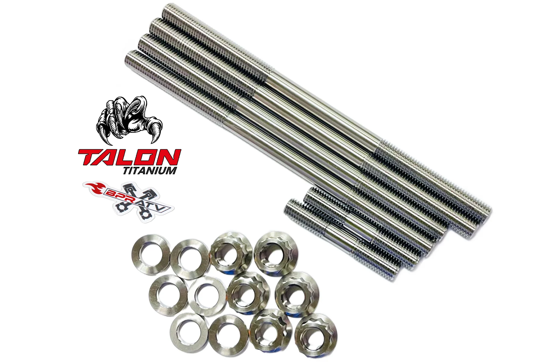 Yamaha Raptor 700 700R Titanium Head Stud Kit Stock Cometic Gasket Set All Years - Image 6