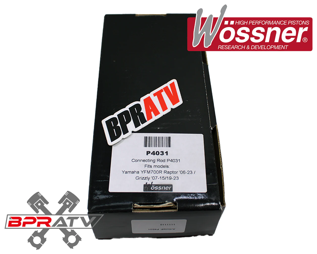 Yamaha Raptor 700 700R YFM 700 WOSSNER Connecting Rod Kit Crankshaft Rebuild Kit - Image 11