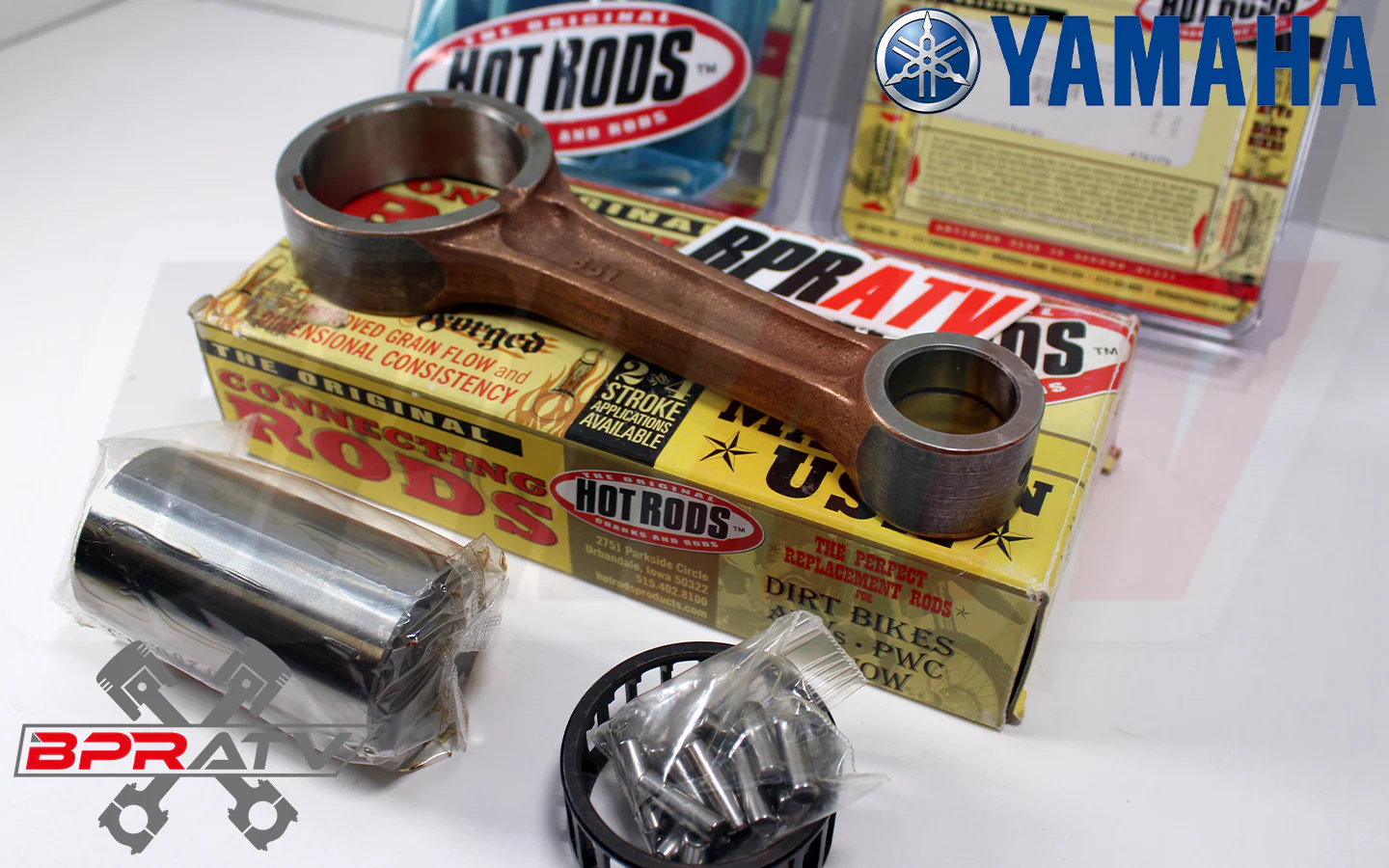 Yamaha Raptor 700 Hot Rods STD Crank with Hot Rods Main Crank Bearings 4078 K053 - Image 15