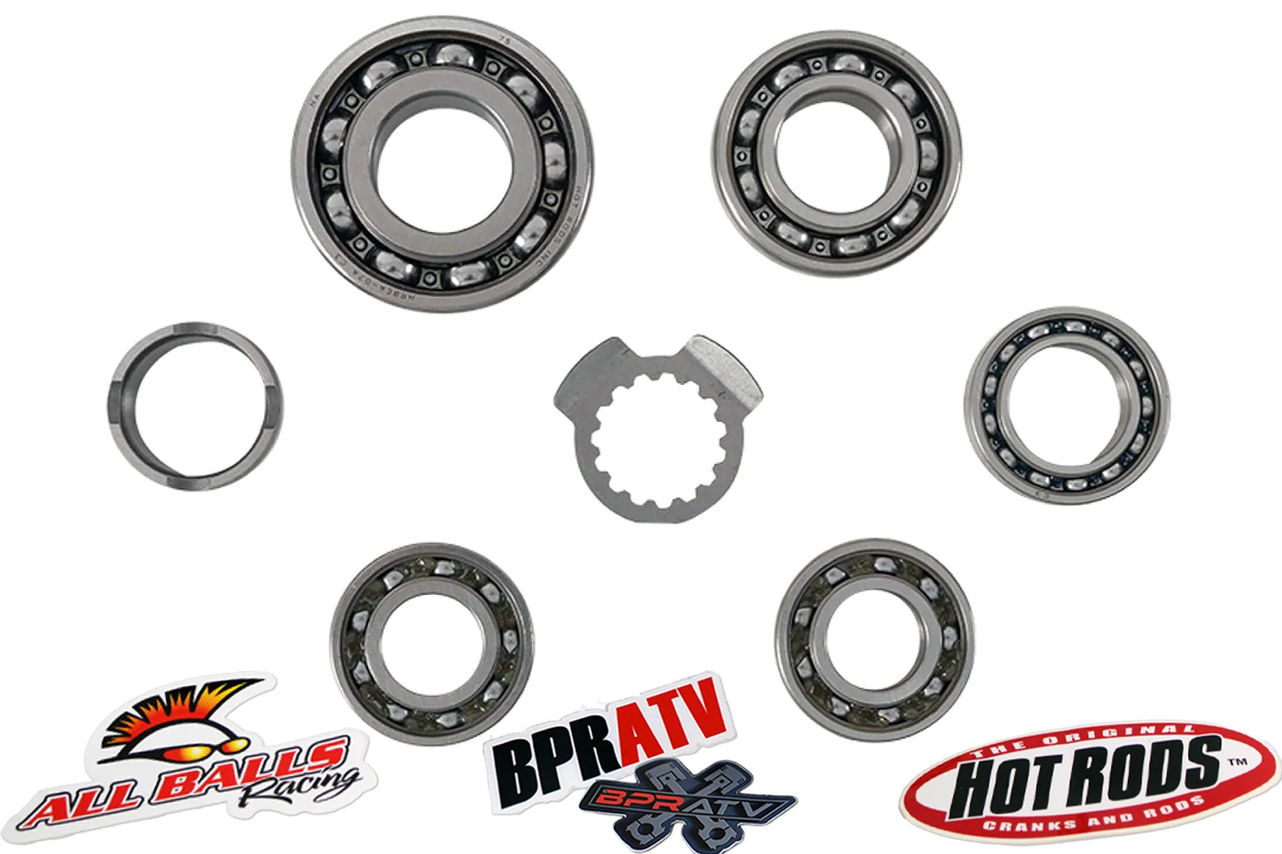 Yamaha Raptor 700 YFM700R Hot Rods Replacement Transmission Bearings Kit TBK0078 - Image 3