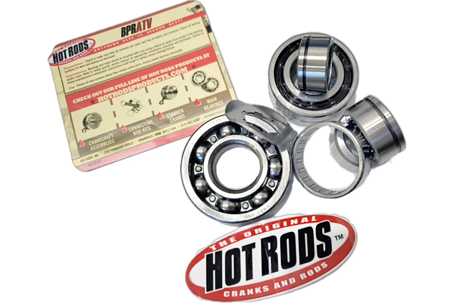 Yamaha Raptor 700 YFM700R Hot Rods Replacement Transmission Bearings Kit TBK0078 - Image 9