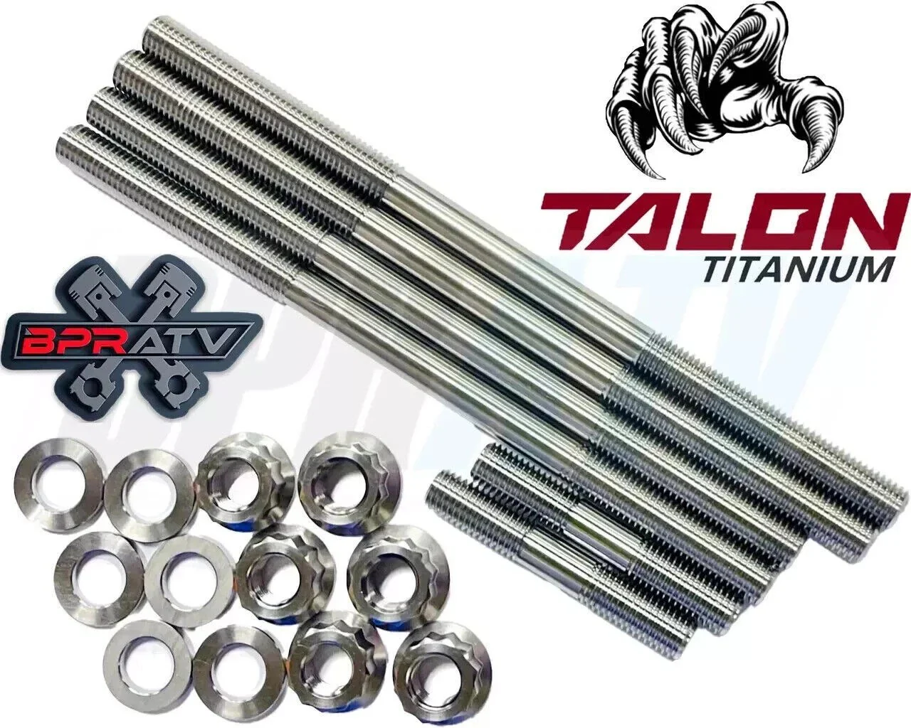 Yamaha Raptor 700R Titanium Head Studs Case Stud Kit Grizzly Kodiak Viking Rhino - Image 19