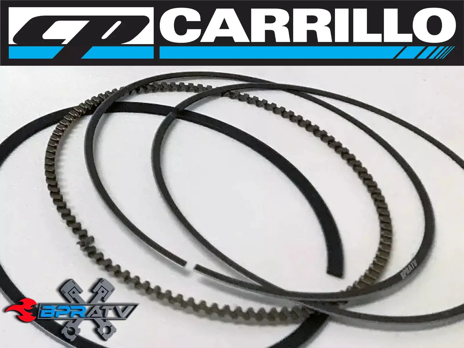 Yamaha Raptor Grizzly Rhino 660 102mm 102 Big Bore 686cc CP Piston Ring Set Only - Image 9