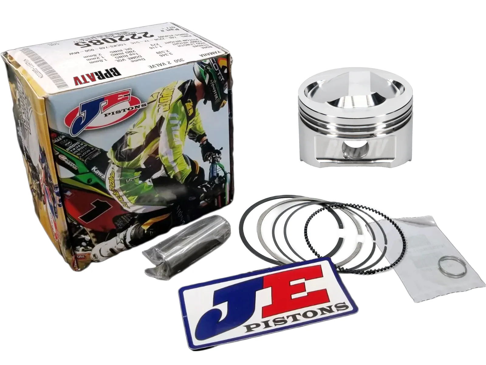 Yamaha Raptor Warrior 350 Big Bore 85mm JE Piston Top End Kit & Cometic Gaskets - Image 2