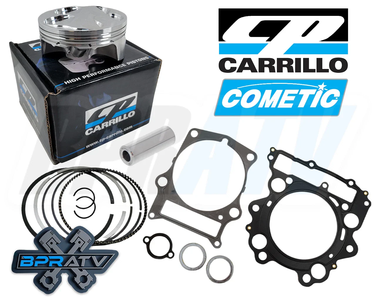 Yamaha Rhino 660 102mm CP Carrillo Big Bore 11:1 686cc Piston & Cometic Gaskets - Image 6