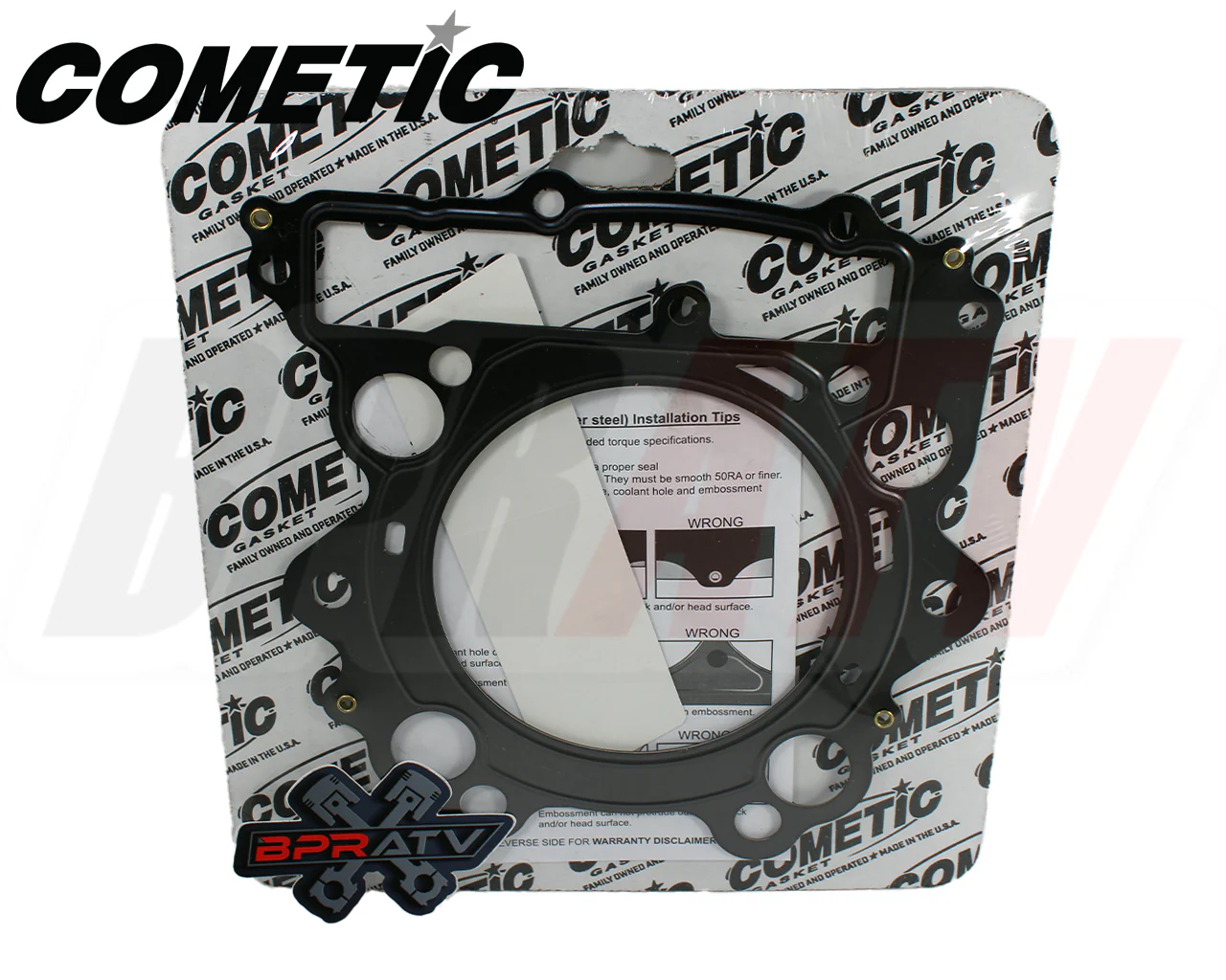 Yamaha Rhino 660 Timing Chain Guides BLUE Tensioner Kit COMETIC MLS Head Gasket - Image 10