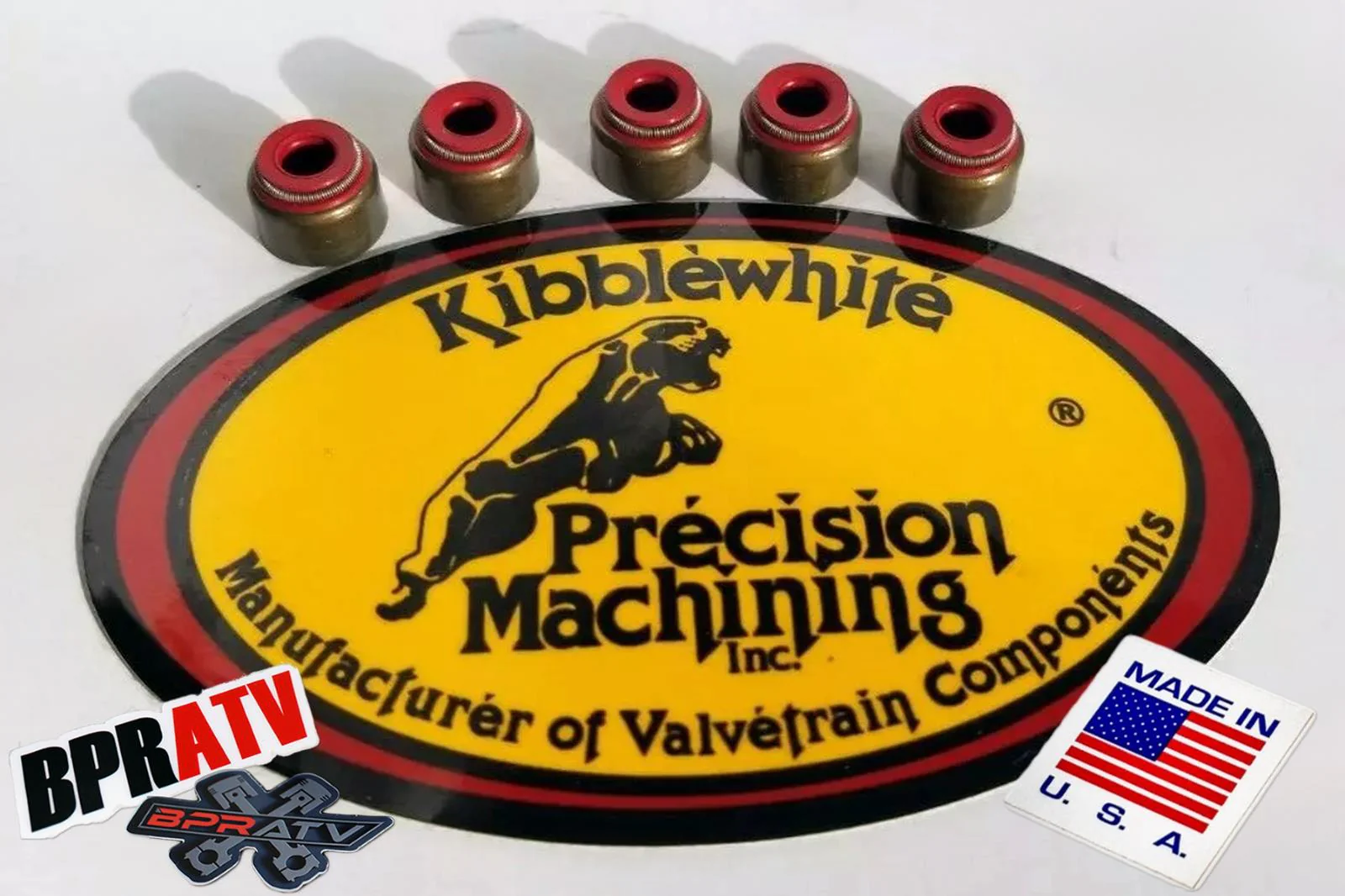 Yamaha Rhino 700 Stock Kibblewhite Head Intake Exhaust Valve Guides & Seals Kit - Image 7