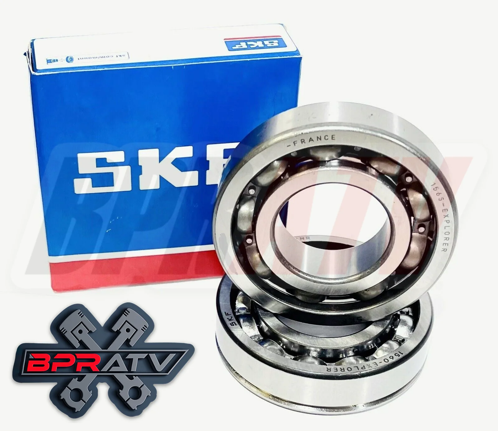 Yamaha Rhino 700 WOSSNER Connecting Rod Kit SKF Bearings Crankshaft Rebuild Kit - Image 3