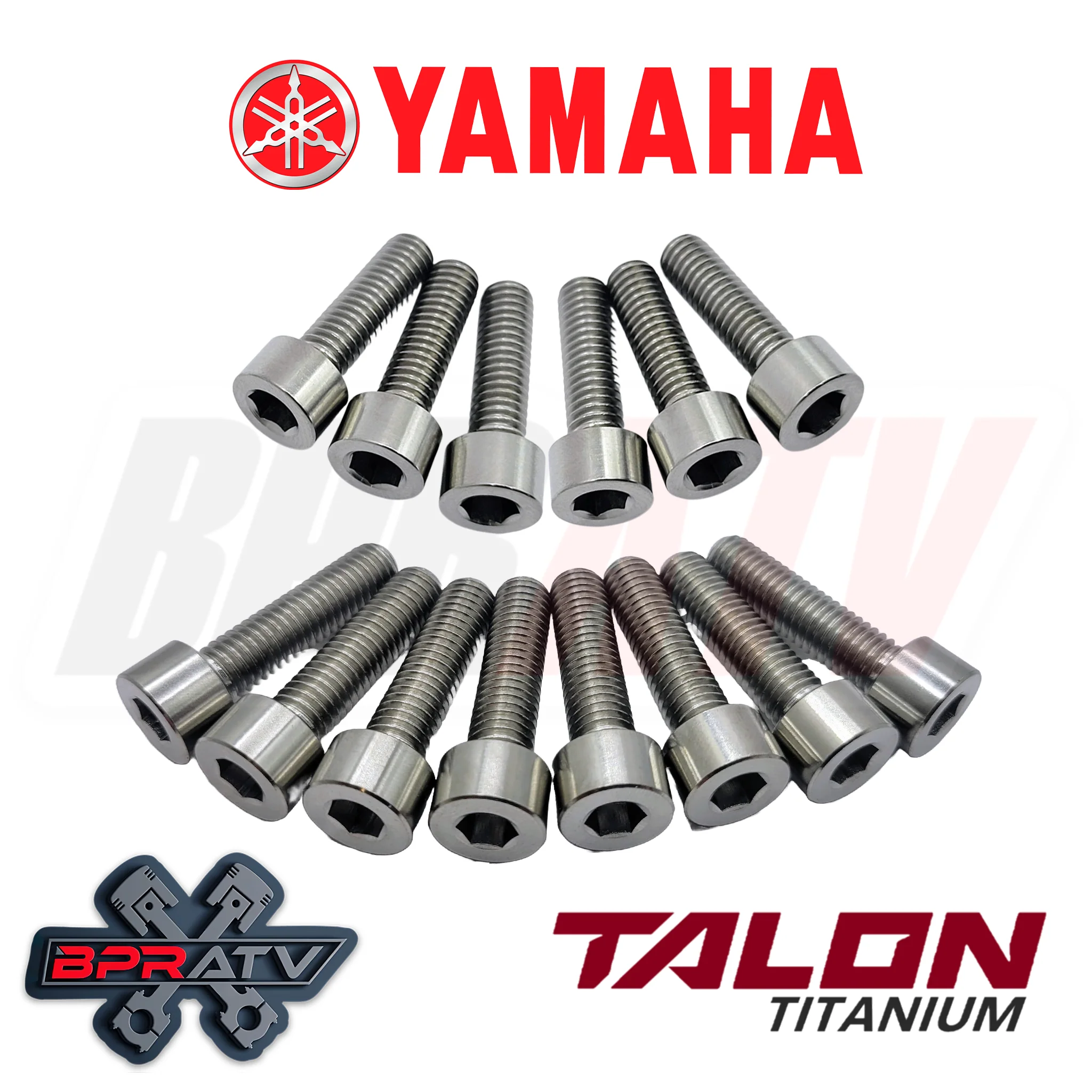 Yamaha Warrior 350 YFM350X YFM 350X TITANIUM Crankcase Engine Bolt Screw Kit Set - Image 8
