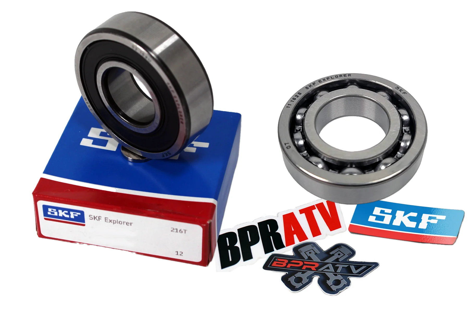 Yamaha YFM350 Raptor Warrior Wolverine SKF Main Engine Bearing Seal Kit Complete - Image 18