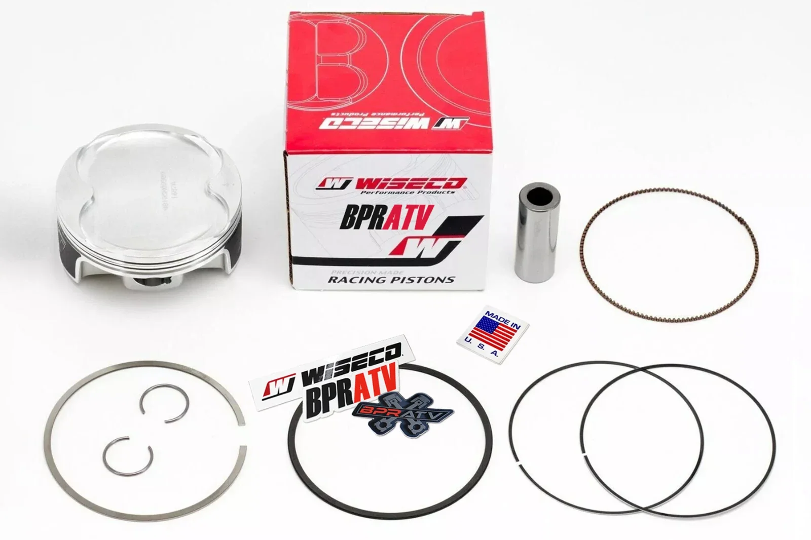 Yamaha YFZ450 480cc Motor Engine Rebuild Kit Crank Piston Oil Water Pump & Studs - Image 3