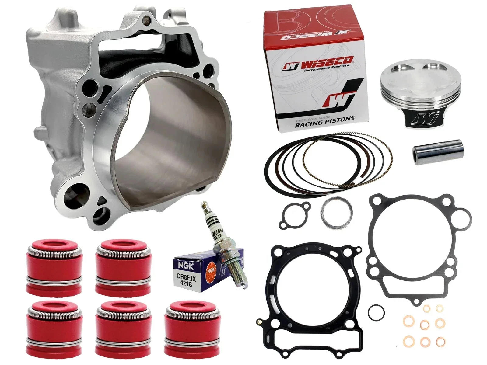 Yamaha YFZ450 500cc +4mm Stroker 98mm Big Bore Engine Rebuild Kit Wiseco HotRods - Image 15