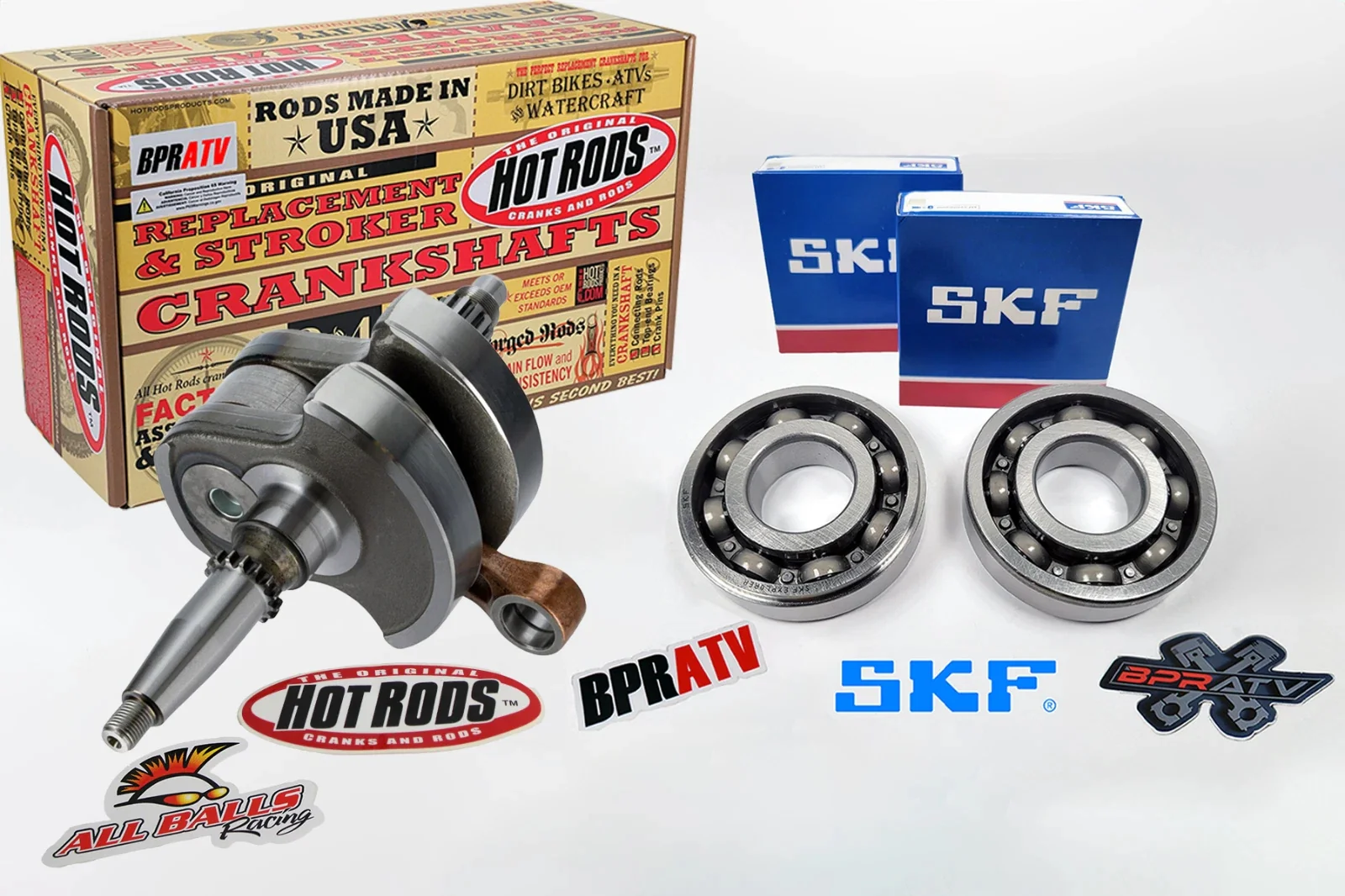 Yamaha YFZ450 500cc Stroker Big Bore Kit Hot Rods Crankshaft Wiseco Piston Studs - Image 10