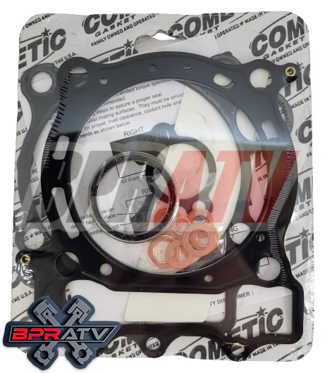 Yamaha YFZ450 95mm CP Carrillo 12.5:1 Piston Cometic Gaskets Top End Rebuild Kit - Image 8