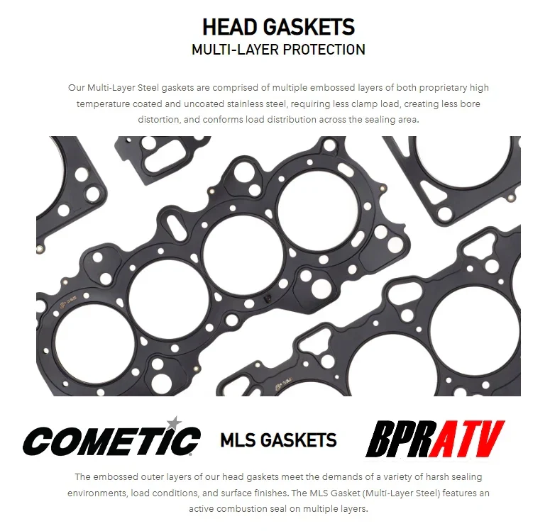 Yamaha YFZ450 95mm CP Carrillo 13.5:1 Piston Cometic Gaskets Top End Rebuild Kit - Image 19