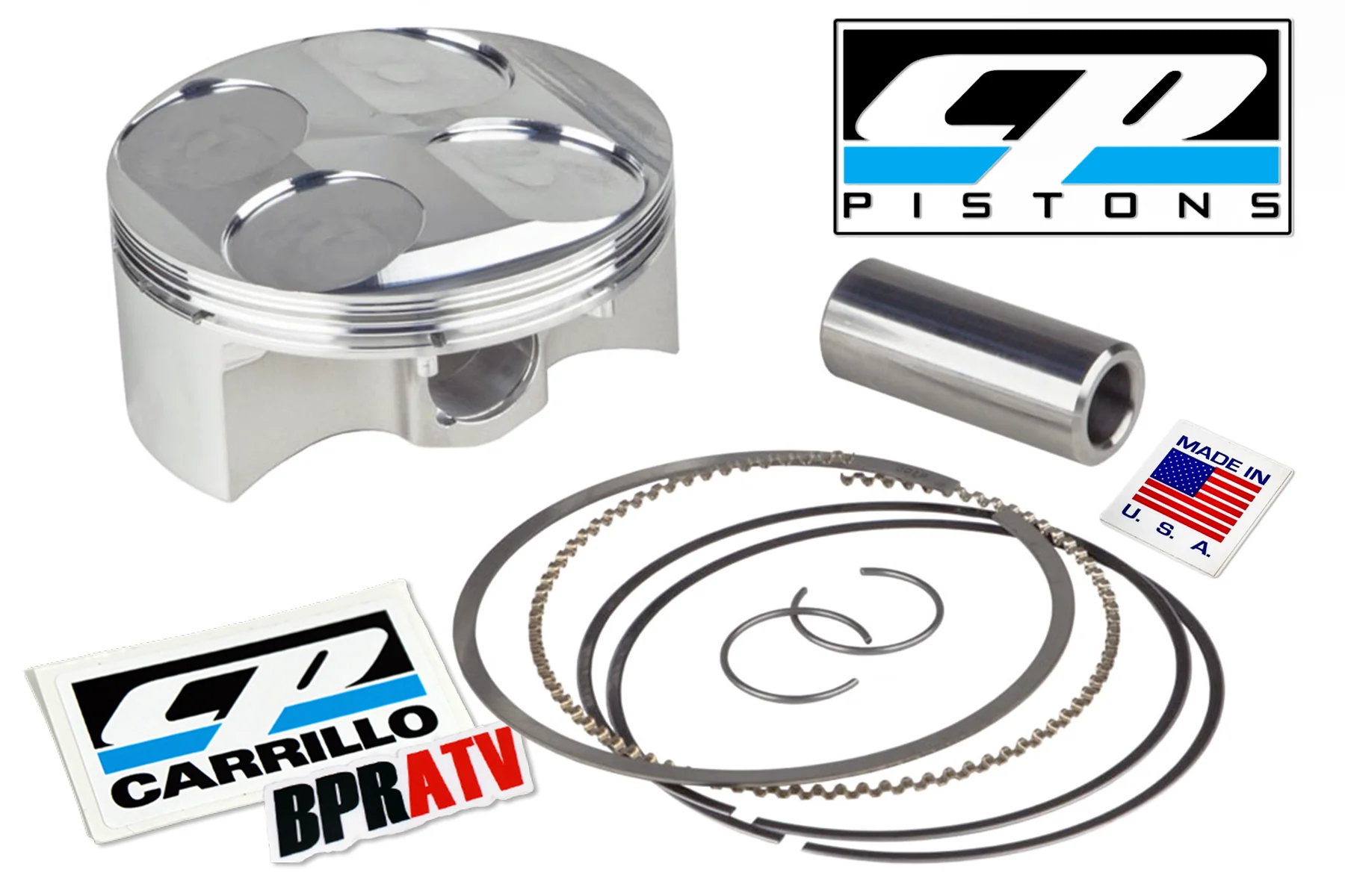Yamaha YFZ450 95mm CP Carrillo Piston 12.5:1 Cometic Gasket Top End Rebuild Kit - Image 6