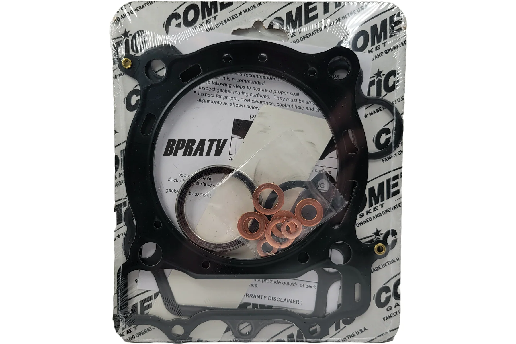 Yamaha YFZ450 Bottom End Engine Rebuild Kit Hot Rods Crank Big Bore 98mm Gaskets - Image 10