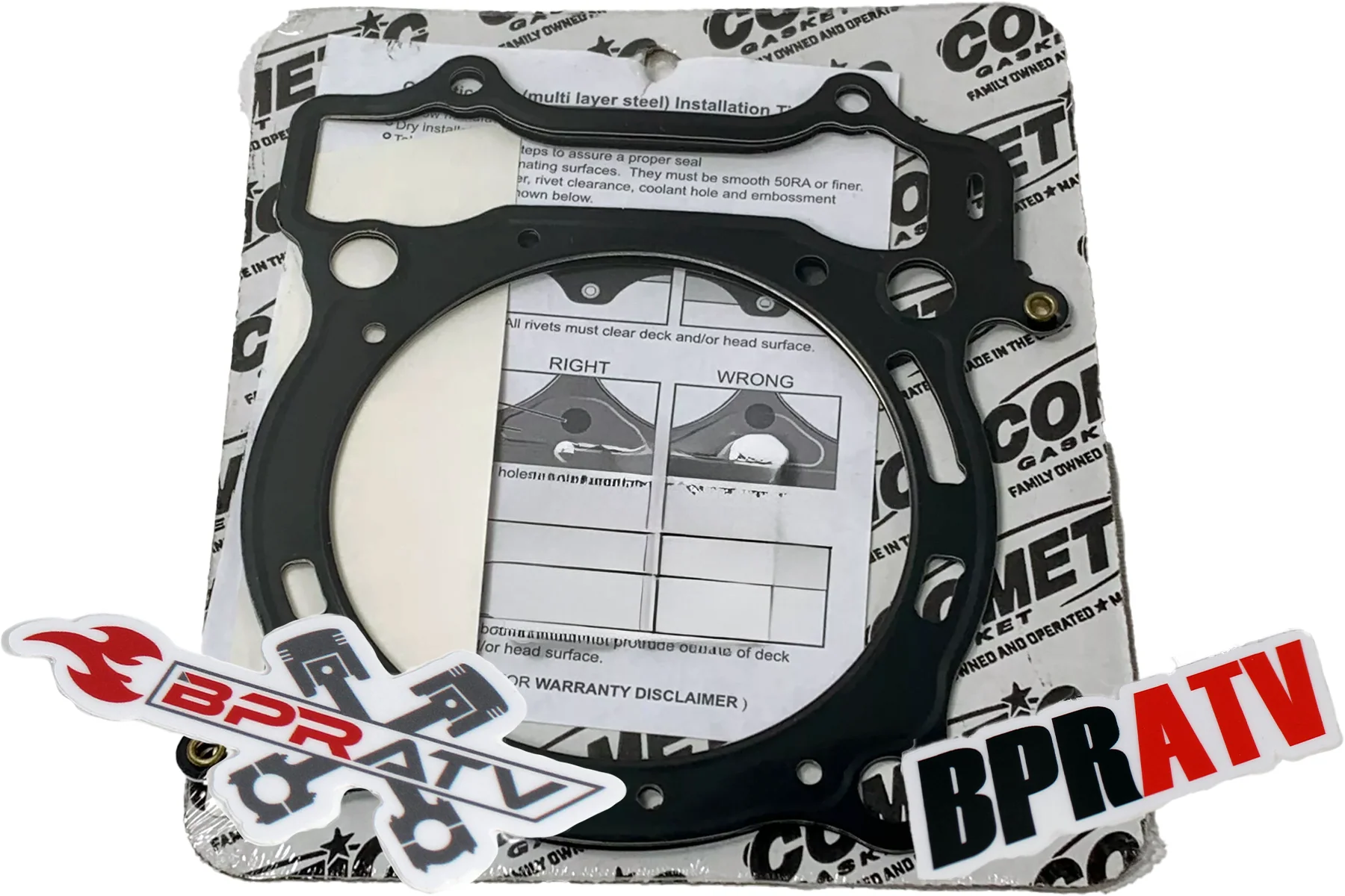 Yamaha YFZ450 Bottom End Engine Rebuild Kit Hot Rods Crank Big Bore 98mm Gaskets - Image 17
