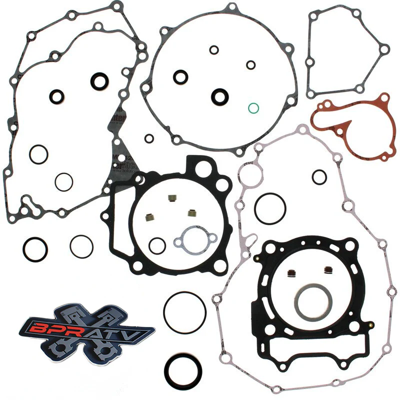 Yamaha YFZ450 Bottom End Engine Rebuild Kit Hot Rods Crank SKF Bearings Gaskets - Image 12