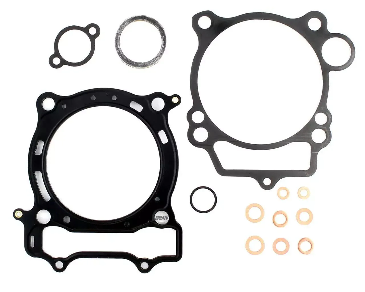 Yamaha YFZ450 Kibblewhite ARP Style Head Stud Kit Cometic Gasket RED Viton Seals - Image 8