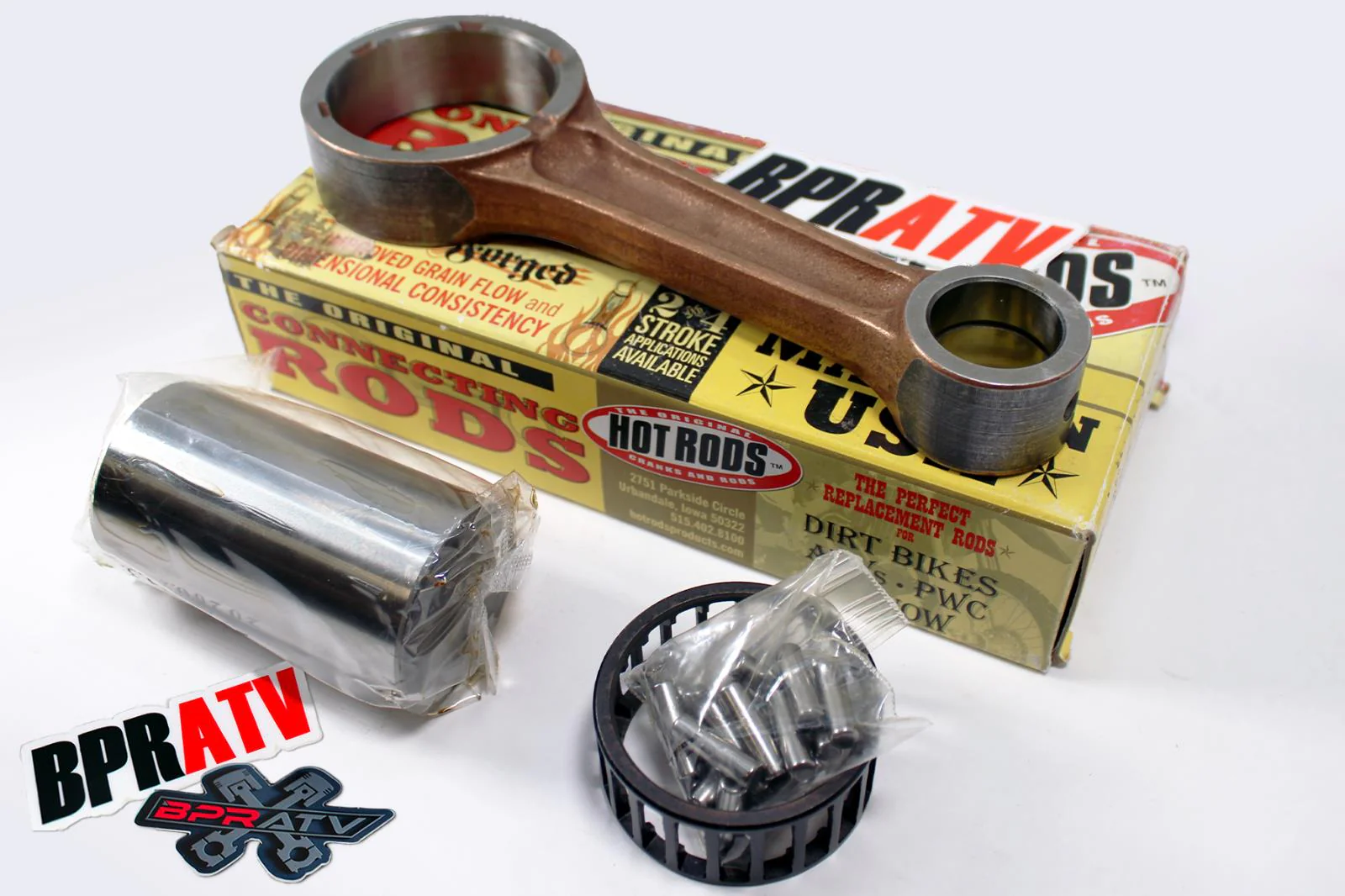 Yamaha YFZ450 YFZ 450 Hotrods Heavy Duty Piston Connecting Rod Pin Bearing 8641 - Image 4