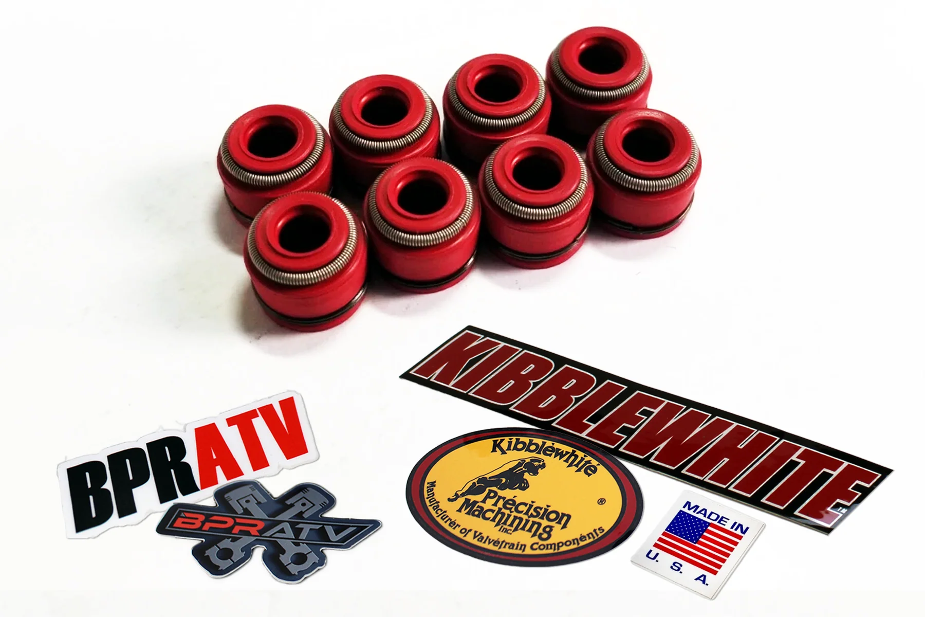 Yamaha YFZ450 YFZ 450 Kibblewhite Viton Valve Stem Seals Seal Set of 5 Five KPMI - Image 7