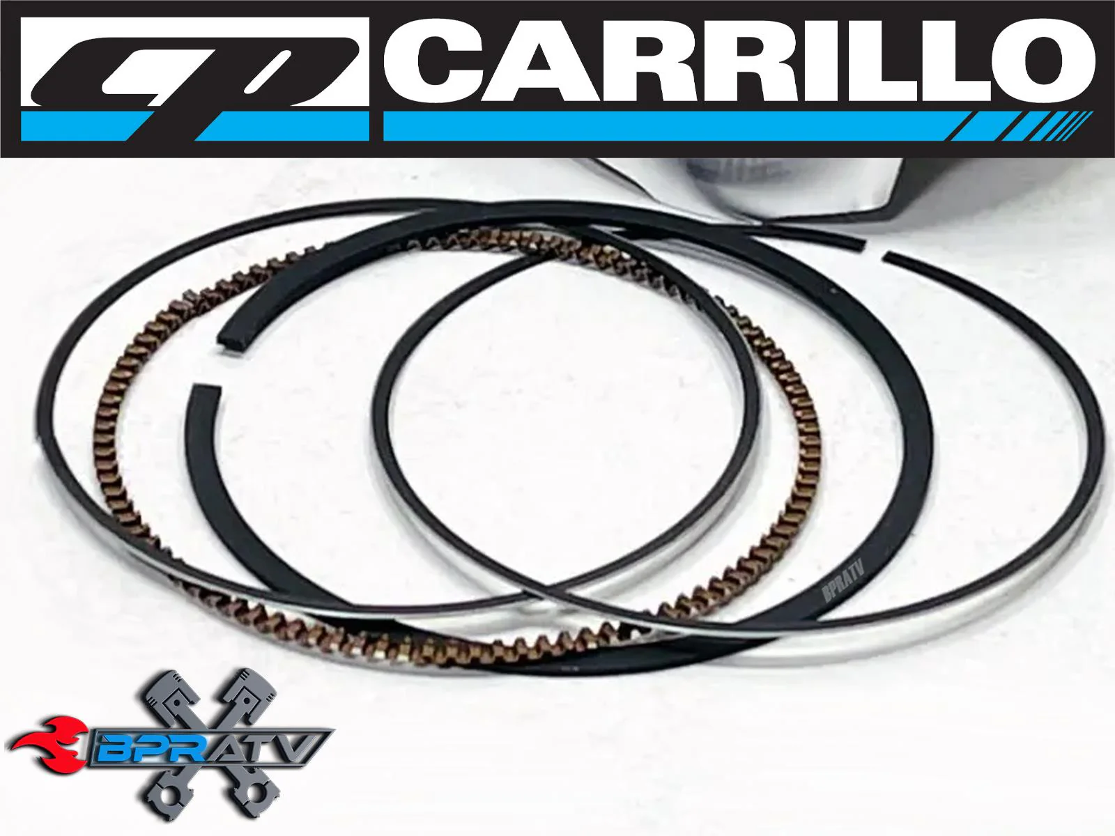 Yamaha YFZ450 YFZ 450 YFZ 450R YZ450F 95mm 95 mm Stock Bore CP Piston Rings Only - Image 13