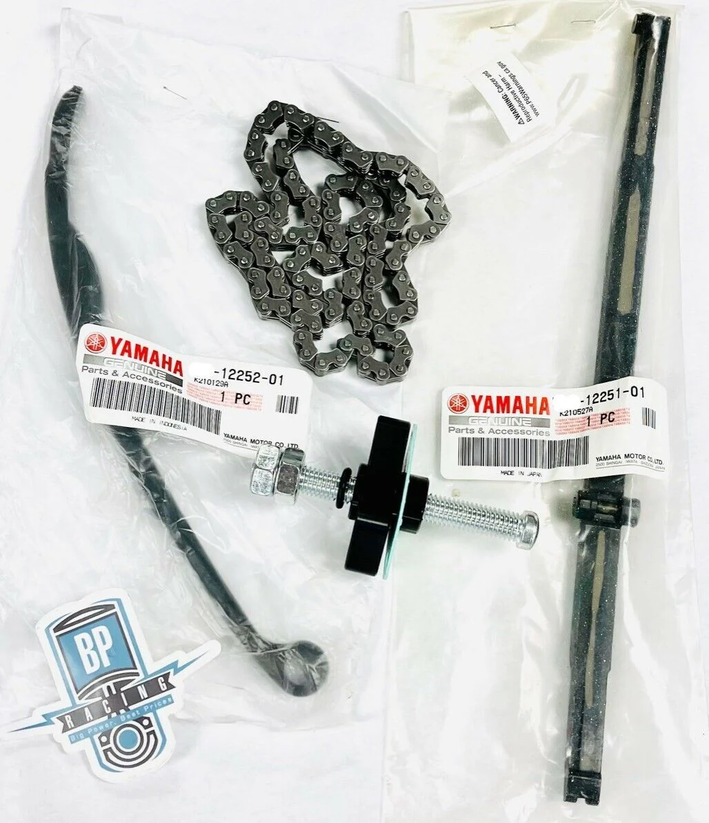 Yamaha YFZ450 YZ 450F WR 450F Cam Chain OEM Guides & BPRATV Billet Tensioner Kit - Image 2