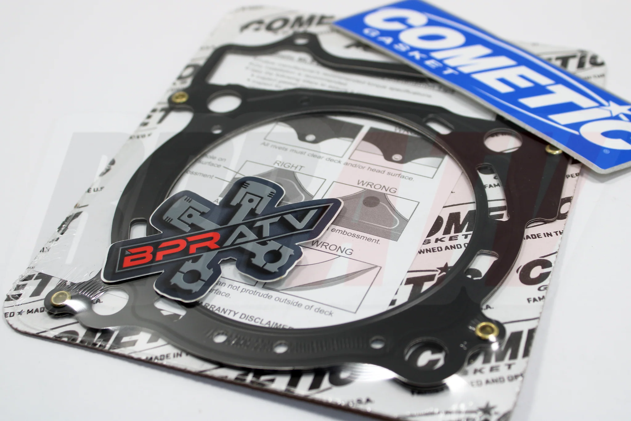 Yamaha YFZ450R YFZ 450R 450X 95mm OEM Stock Bore COMETIC Top End MLS HEAD Gasket - Image 5