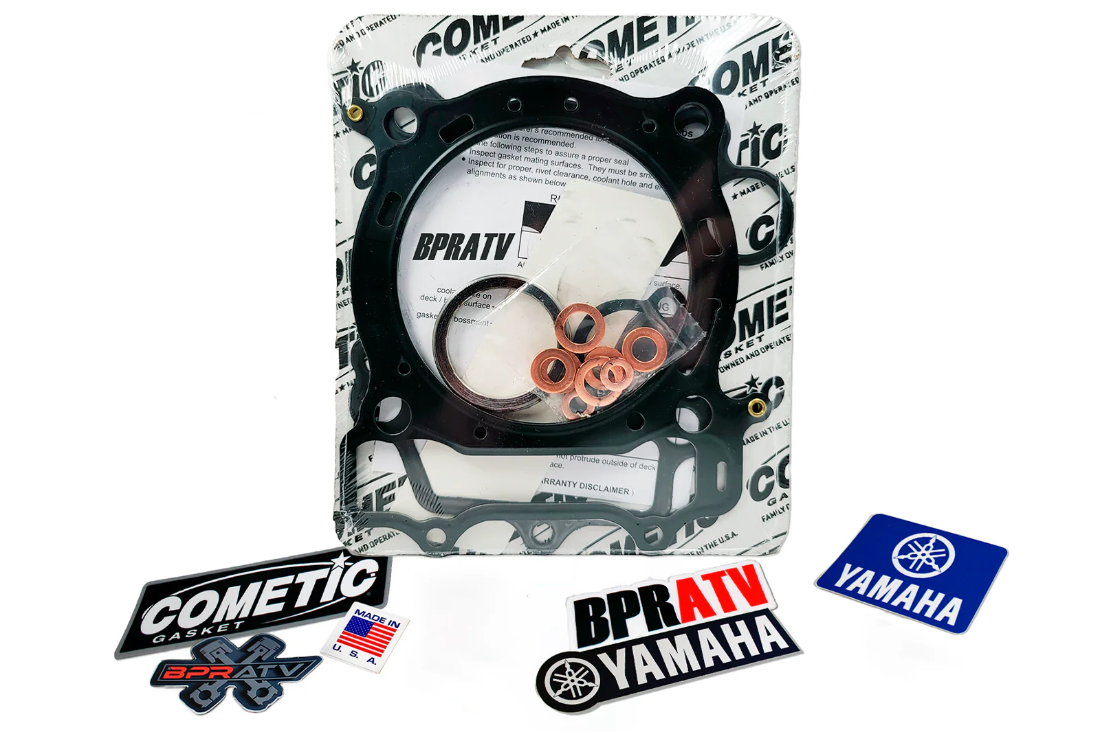 Yamaha YFZ450R YFZ 450R 450X 98mm 99 Big Bore 478 488 Cometic Top End Gasket Kit - Image 5