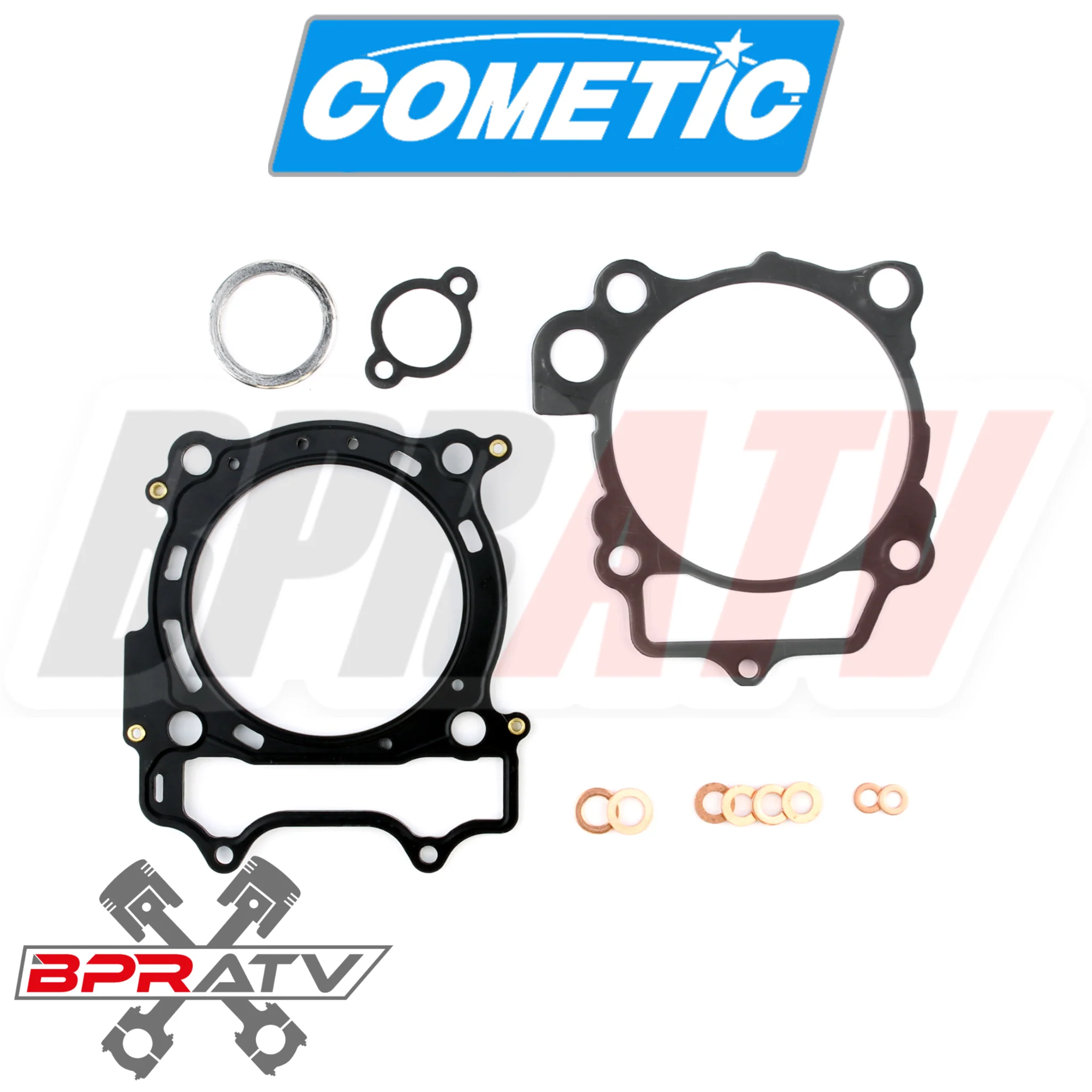 Yamaha YFZ450R YFZ 450R Complete Kibblewhite Valve Kit & 98mm Cometic Top Gasket - Image 5