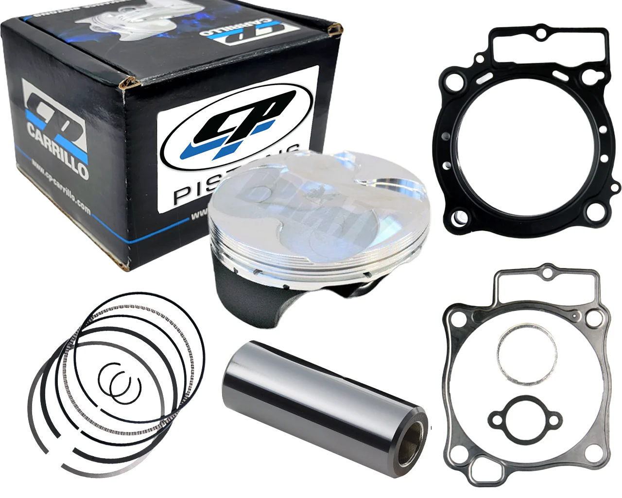 Yamaha YFZ450R YFZ 450R CP 13.75:1 Standard Bore RACE Piston Gasket Carrillo Rod - Image 9