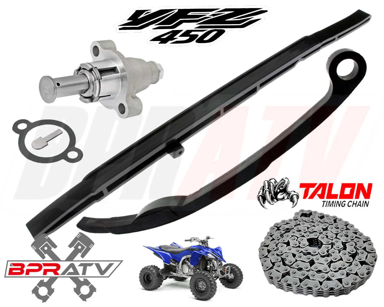 Yamaha YFZ450R YFZ 450R Timing Guides Tensioner Chain Tensioner BPRATV Cam Chain - Image 11