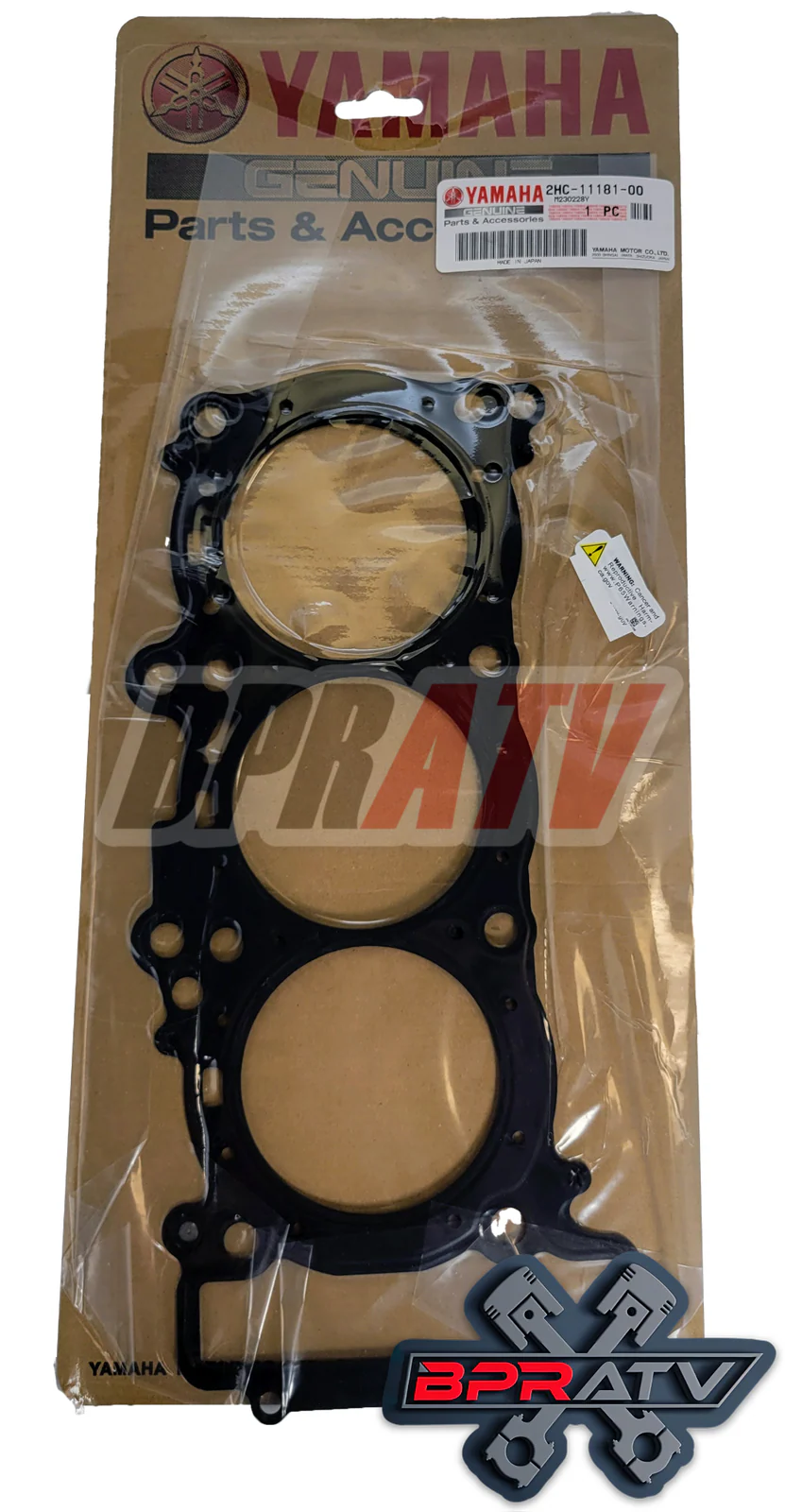 Yamaha YXZ 1000R OEM Piston Rings All 3 Ring Set MLS Head Gasket Titanium Studs! - Image 5