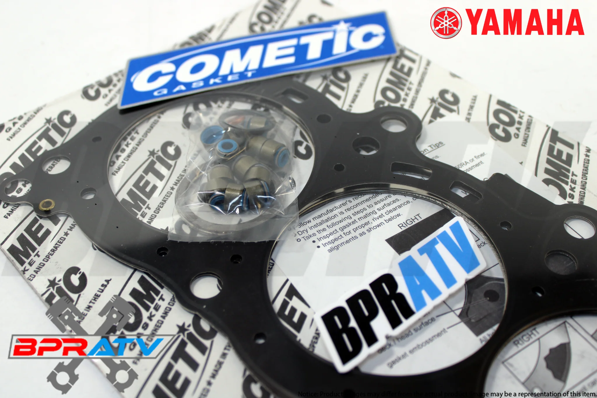 Yamaha YXZ1000R 80mm 9.5:1 Turbo Low Comp JE Pistons Kit & Cometic YXZ 1000R - Image 8