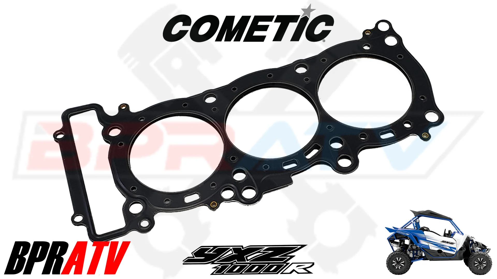Yamaha YXZ1000R Cometic Head Gasket Titanium Stud Kit Performance Upgrade BPRATV - Image 12