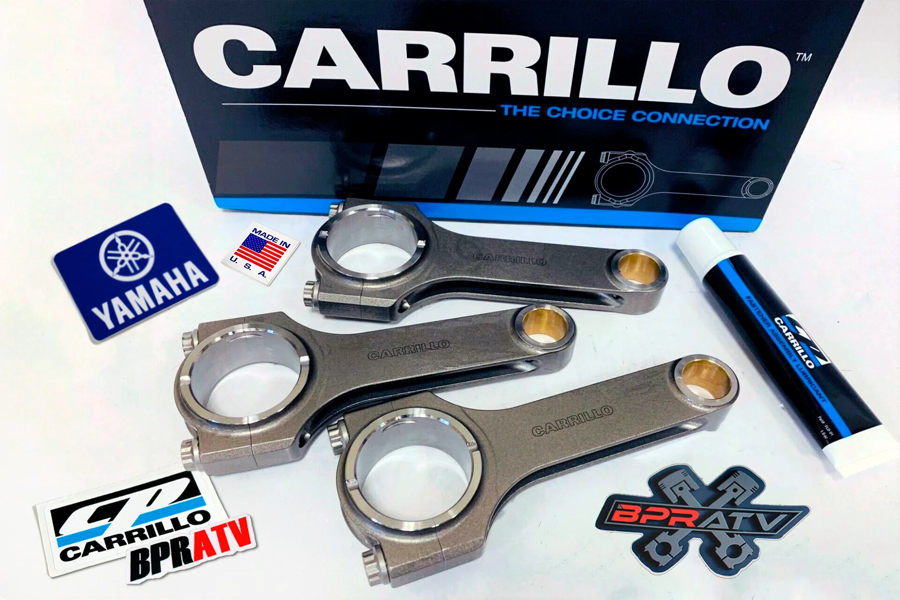 Yamaha YXZ1000R Heavy Duty CP Carrillo Forged Connecting Rods YXZ 1000R Pistons - Image 2