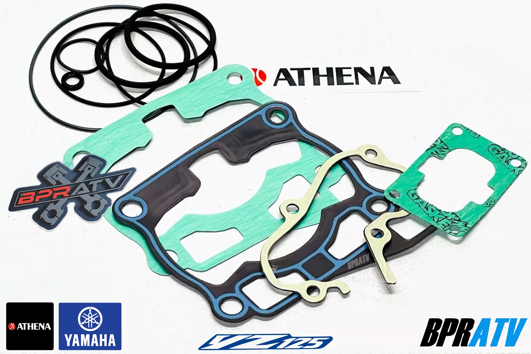 97-04 Yamaha YZ125 YZ 125 54mm Athena RACING Top End Cylinder Kit 14.8:1 Piston - Image 7