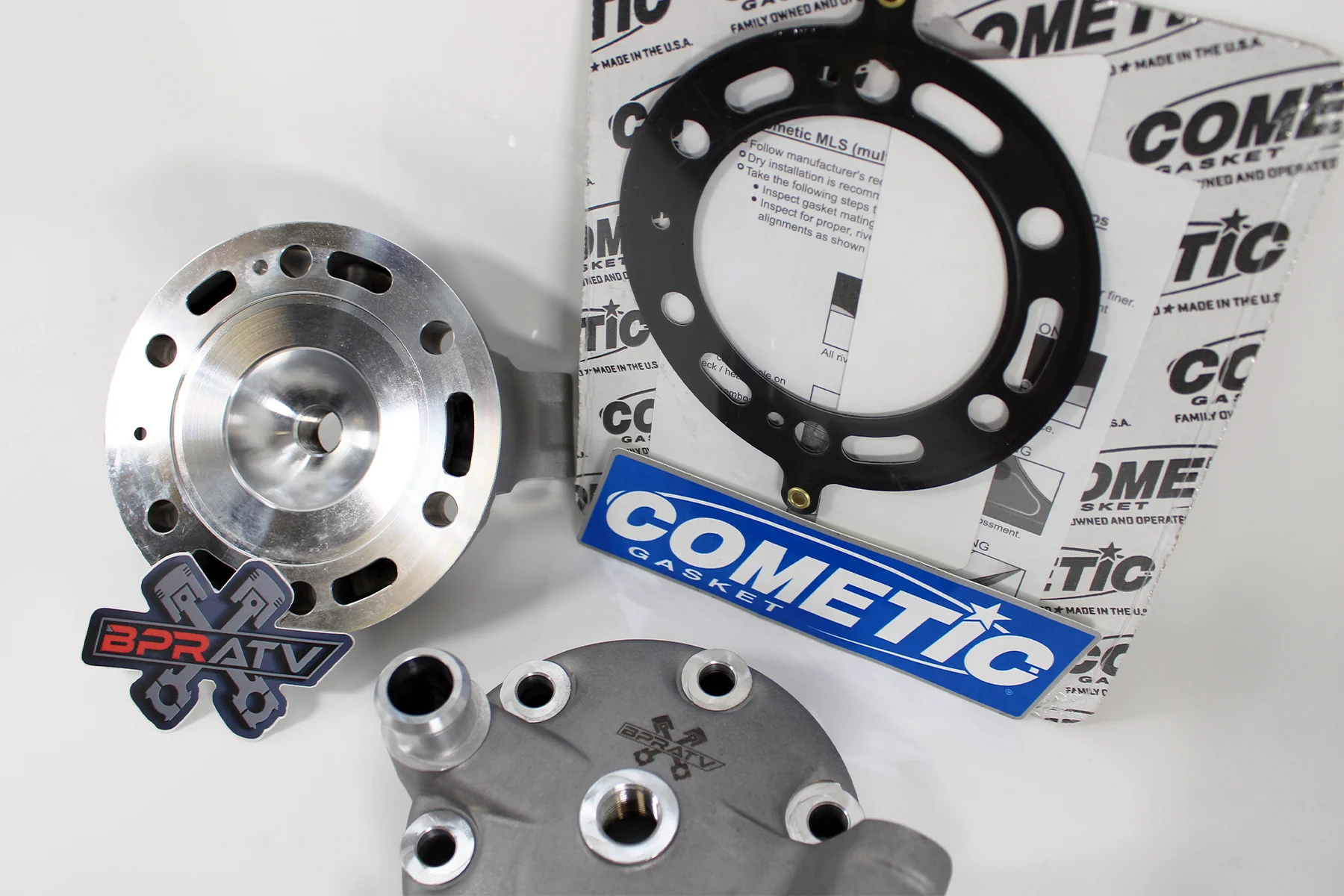 Yamaha YZ250 1999-2025 BPRATV Big Bore Cylinder Head Engine Top End Cometic Kit - Image 5