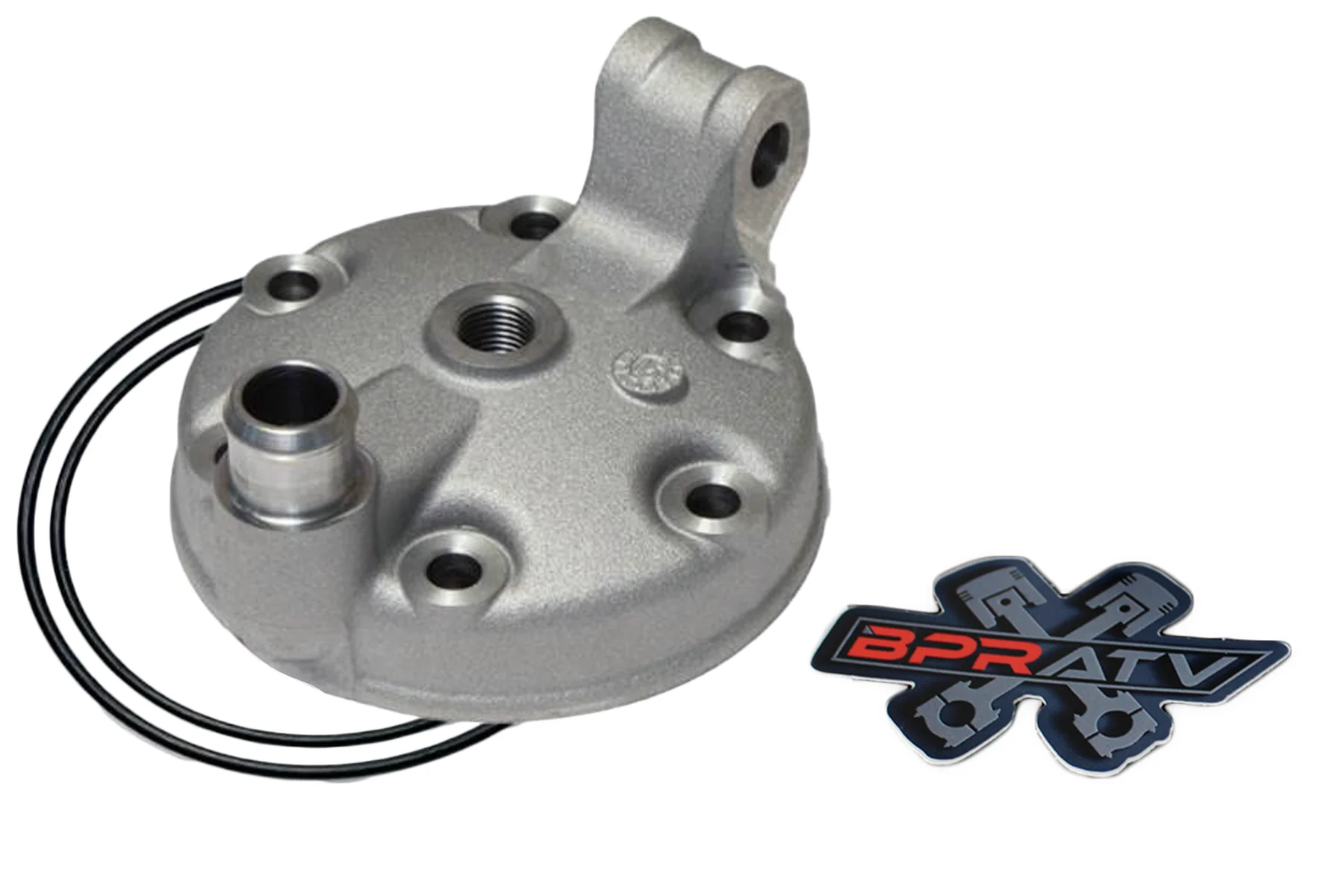 Yamaha YZ250 YZ 250 Stock Bore Replacement Cylinder Head Kit Titanium Acorn Nuts - Image 12