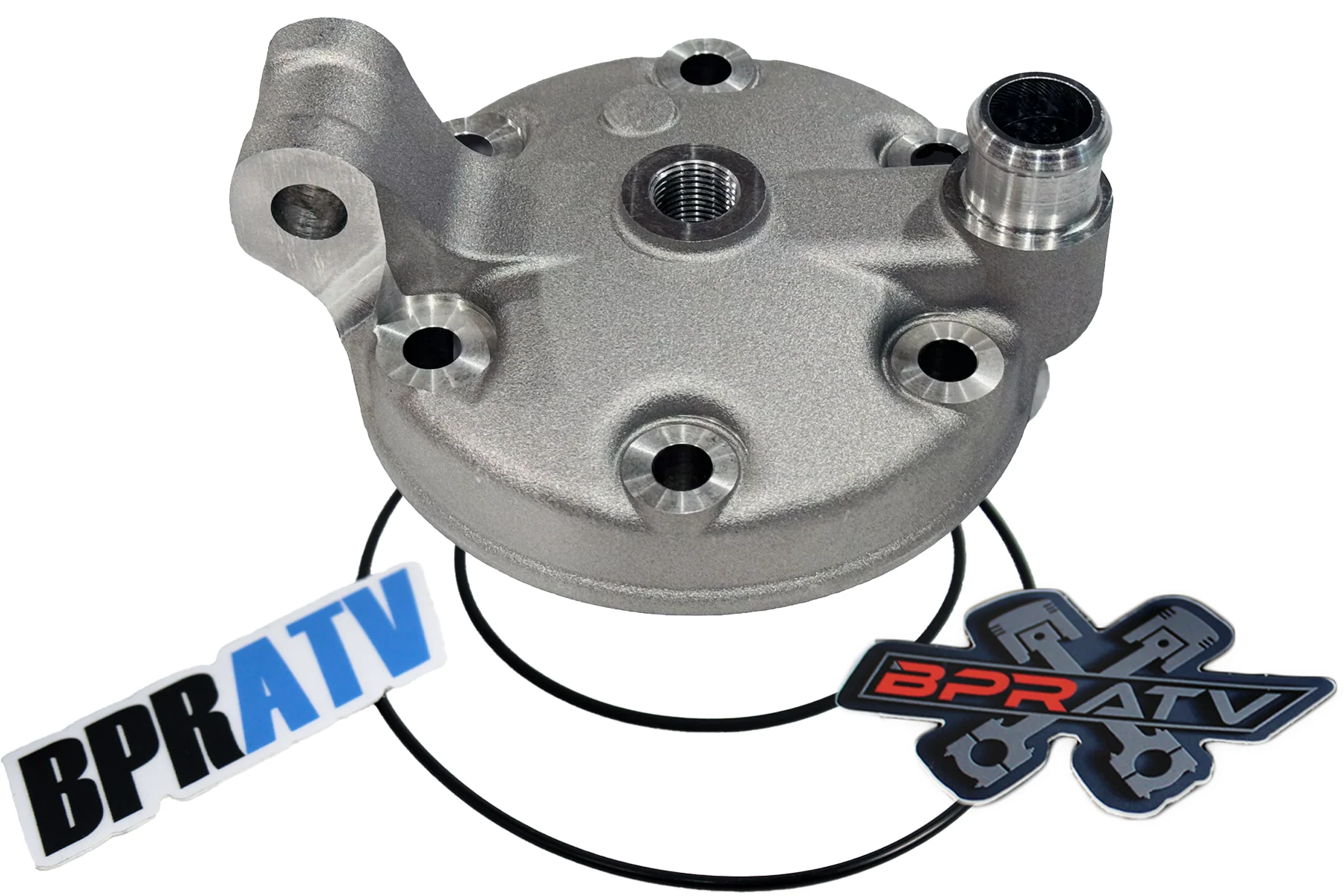 Yamaha YZ250 YZ 250 Stock Bore Replacement Cylinder Head Kit Titanium Acorn Nuts - Image 6