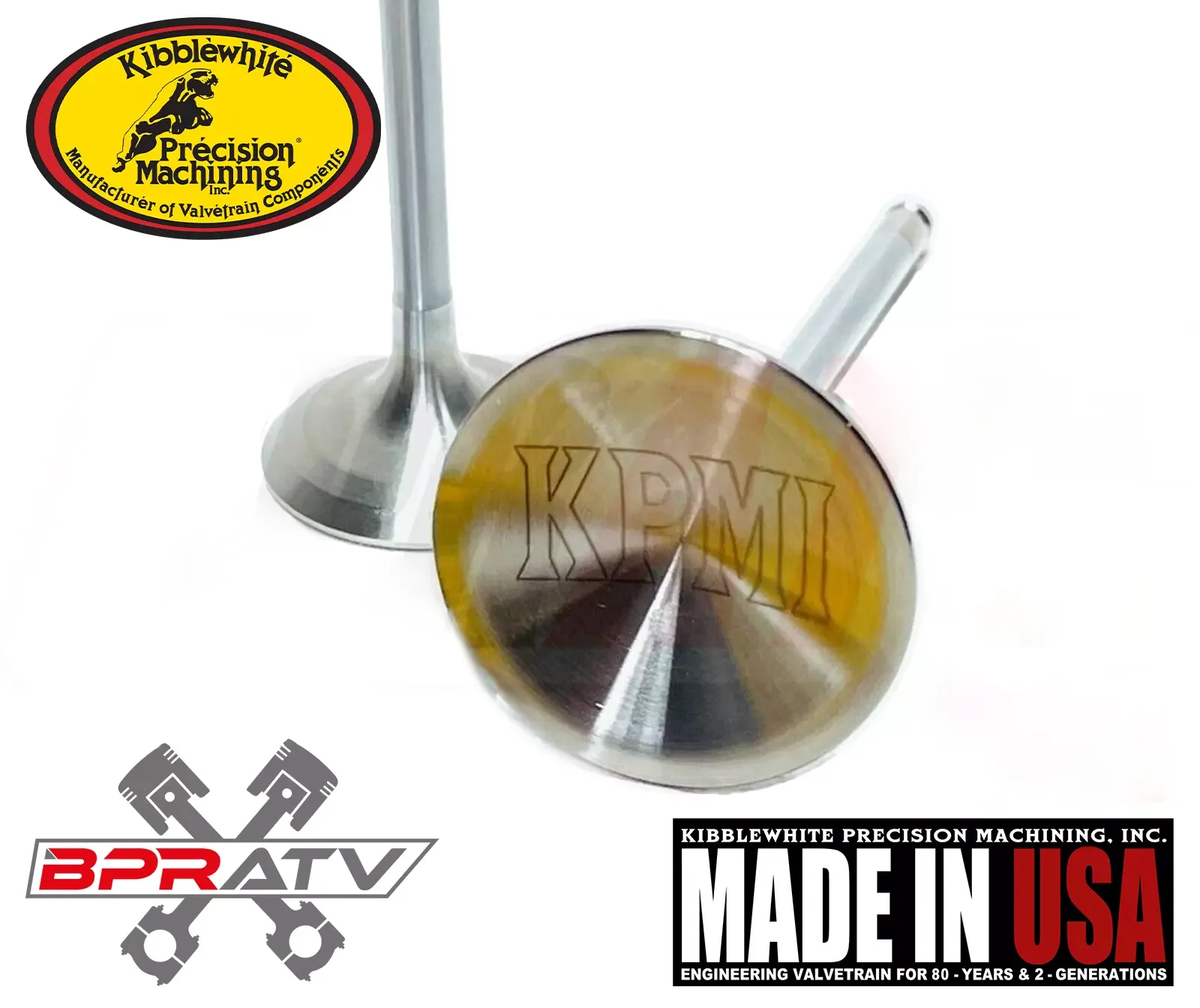 Yamaha YZ450F WR450F YZ450FX Kibblewhite Titanium Valve Kit 14-20 Red Viton Seal - Image 16
