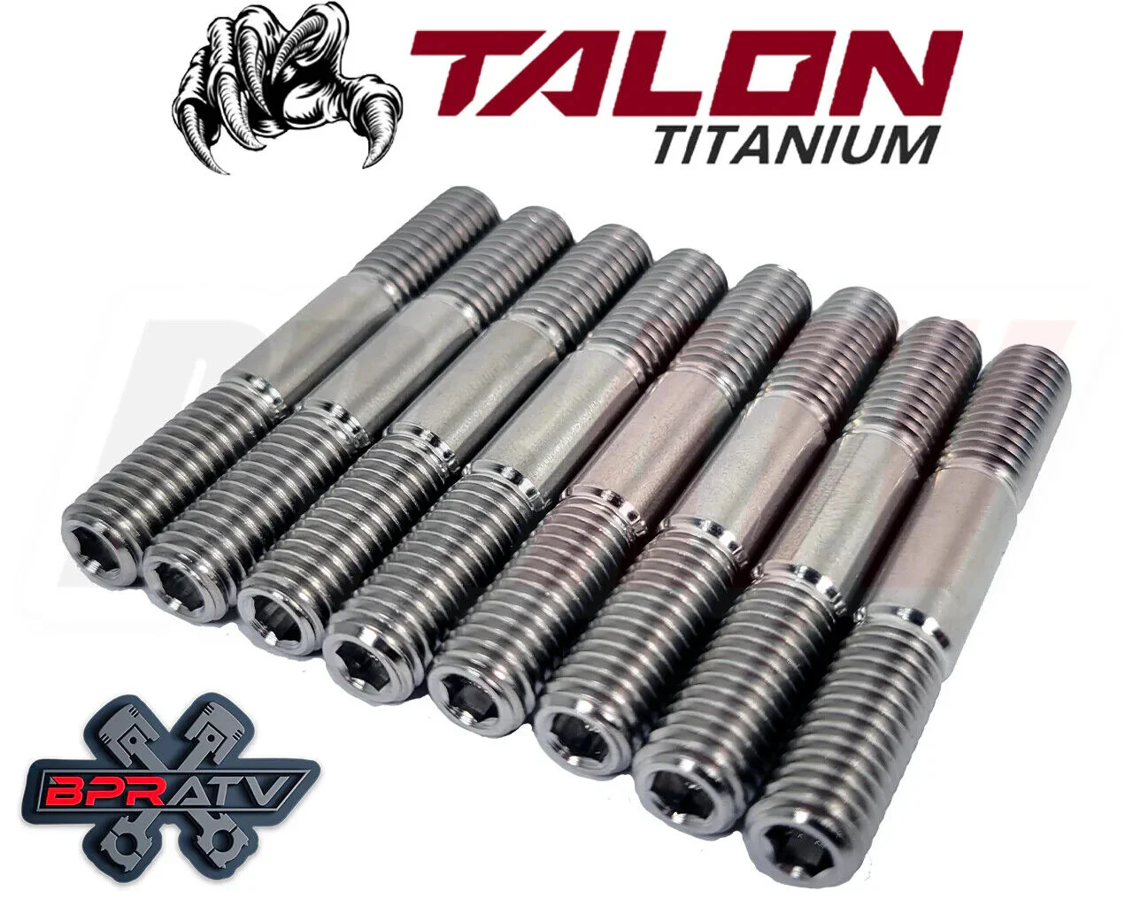 Yamaha YZFR6 YZF R6 Exhaust Studs Titanium Head Pipe Bolt Gasket Upgrade Kit Set - Image 14