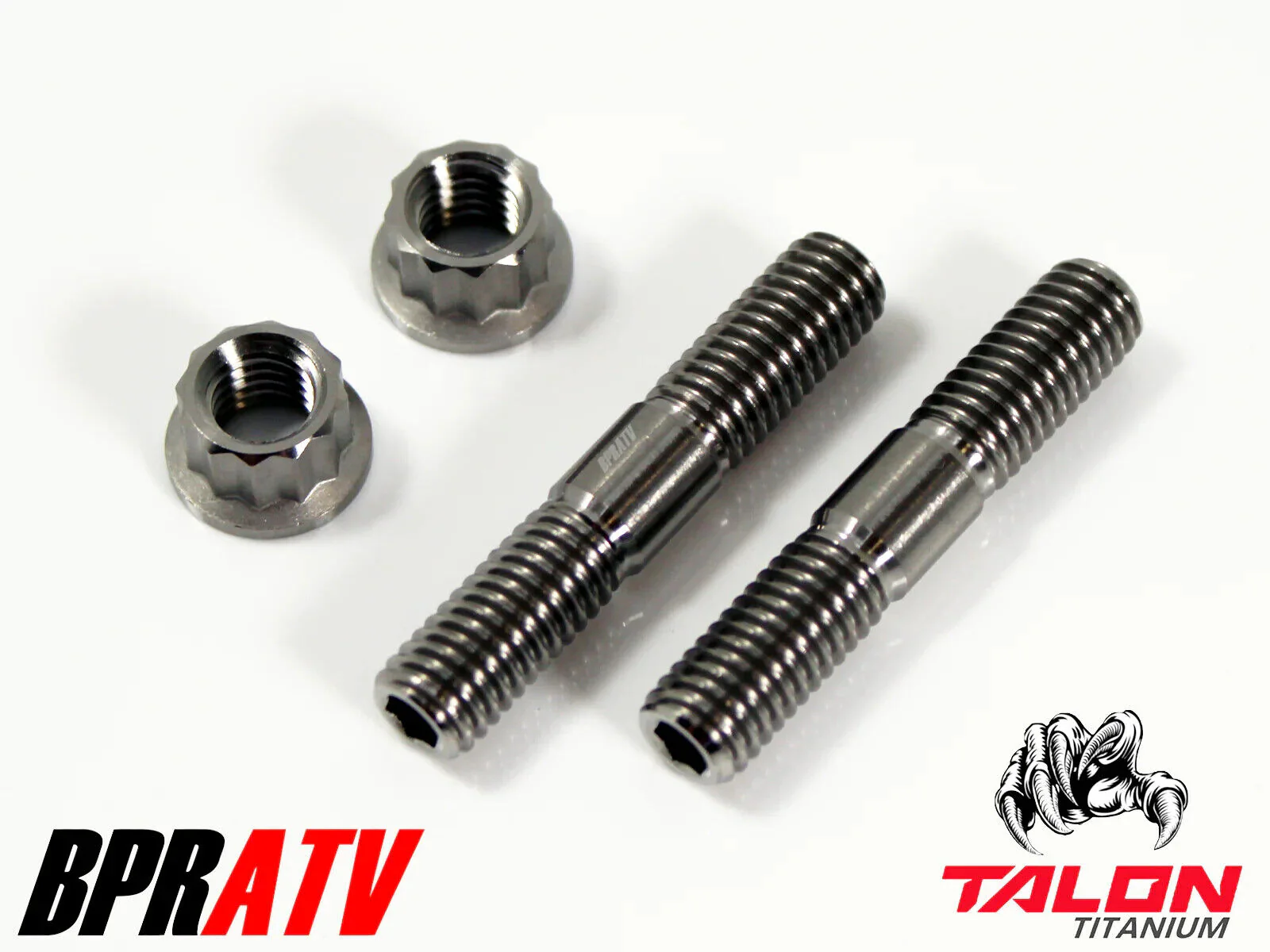 Yamaha YZFR6 YZF R6 Exhaust Studs Titanium Head Pipe Bolt Gasket Upgrade Kit Set - Image 18