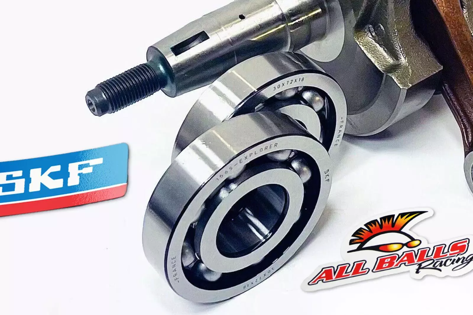 YFZ 450 Crank Bearings Quality Heavy Duty Left Right Crankshaft Main Bearing Kit - Image 14