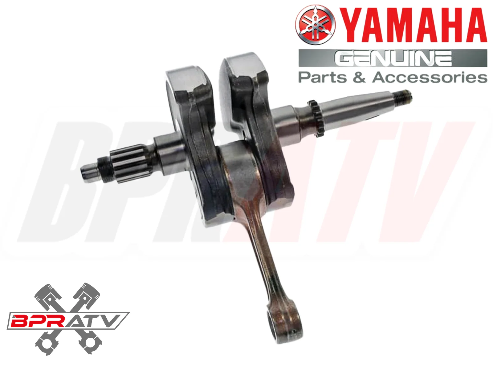 YFZ450R YFZ 450X Trued WELDED Genuine OEM Yamaha Crankshaft 18P-11400-04-00 - Image 2